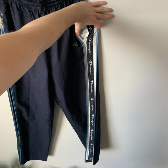 Champion Vintage 90's Track Pants Zipped Logo - Picture 3 of 10